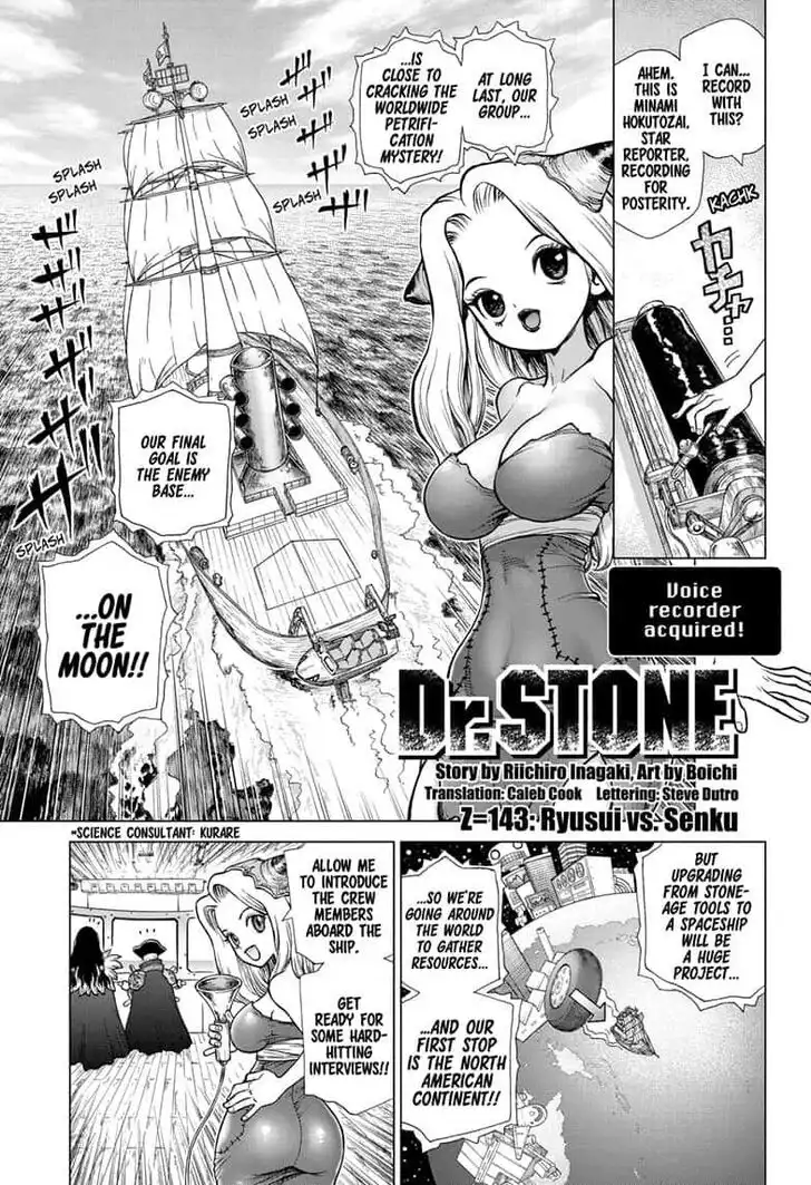 Dr. Stone Chapter 143 1